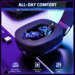 Attack Shark L80 Pro Headset - Black - Image 10