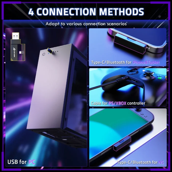 Attack Shark L80 Pro Headset - Black - Image 16