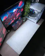 White Office Mousepad (40x90)