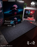 Black Matrix Mousepad (40x90)