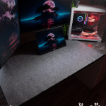 Black Office Mousepad (50x100)