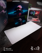White Blank Mousepad (40x90)