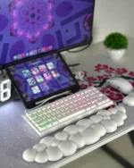 Keyboard Attack Shark X68 HE White - Image 3