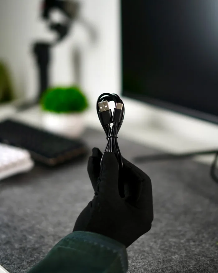 Black Mechanical Arabic Keyboard 60% - Image 10