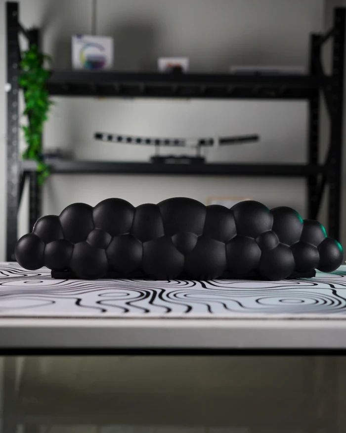 ⁦Black Keyboard Wrist Pad⁩ - الصورة ⁦1⁩