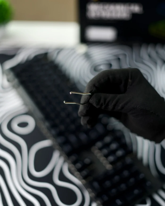 Black Mechanical Arabic Keyboard 100% - Image 9