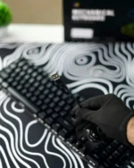 Black Mechanical Arabic Keyboard 100% - Image 8