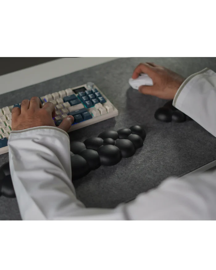 Black Mouse Wrist Pad - Image 3