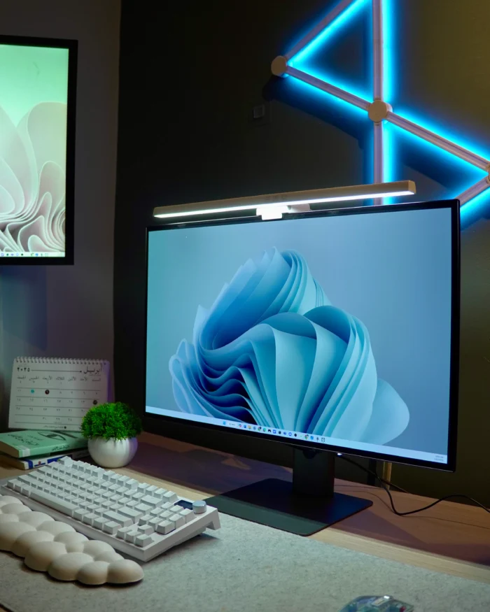 2 (1) White Monitor Light Bar - الصورة 1