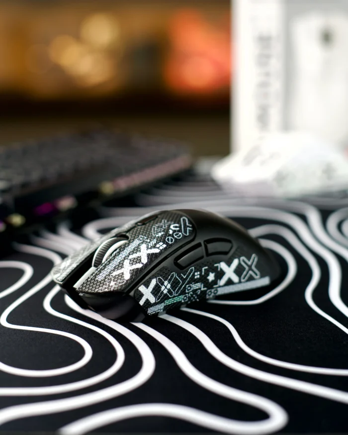 ⁦ATTACK SHARK R1 Wireless Gaming Mouse - Black⁩ - الصورة ⁦1⁩