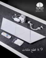 ⁦Nanoleaf Similar Triangle LED light, 9pcs Pack⁩ - الصورة ⁦3⁩