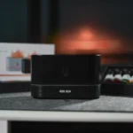 Black Humidifier With Essential Oils