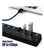 7 Ports USB 3.0 Adapter 1.5m - Image 2