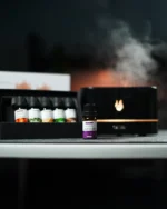 White Humidifier With Essential Oils - Image 2