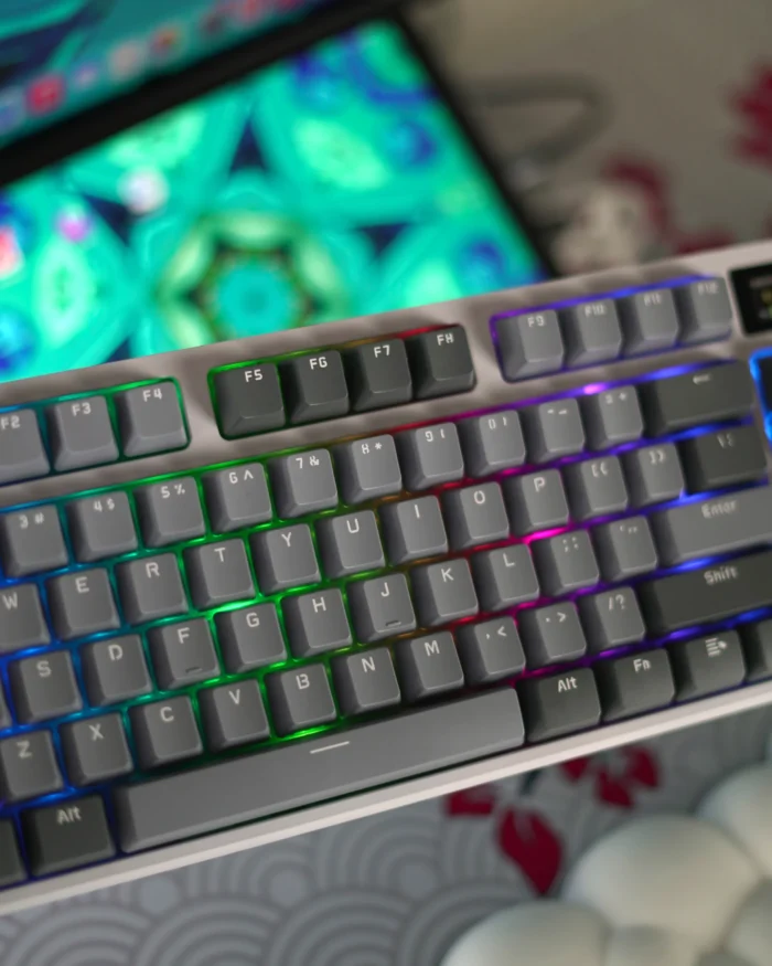 ⁦Keyboard Attack Shark K86-Lavender Blue⁩ - الصورة ⁦4⁩