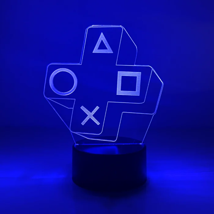 Acrylic LED - PS buttons - Image 1