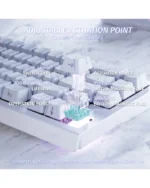 Keyboard Attack Shark X68 HE White - Image 6