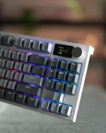 ⁦Keyboard Attack Shark K86-Lavender Blue⁩ - الصورة ⁦6⁩