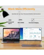 ⁦V2com-P4 Portable 15.6 Monitor⁩ - الصورة ⁦8⁩