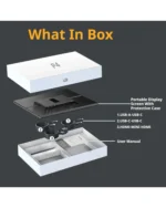 ⁦V2com-P4 Portable 15.6 Monitor⁩ - الصورة ⁦9⁩