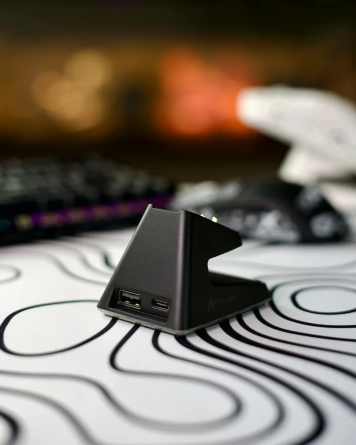 ⁦ATTACK SHARK X6 Wireless Gaming Mouse - Black⁩ - الصورة ⁦7⁩