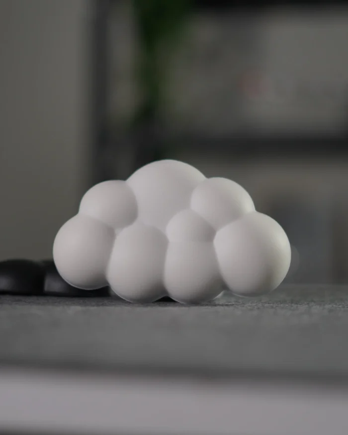 White Mouse Wrist Pad - Image 1