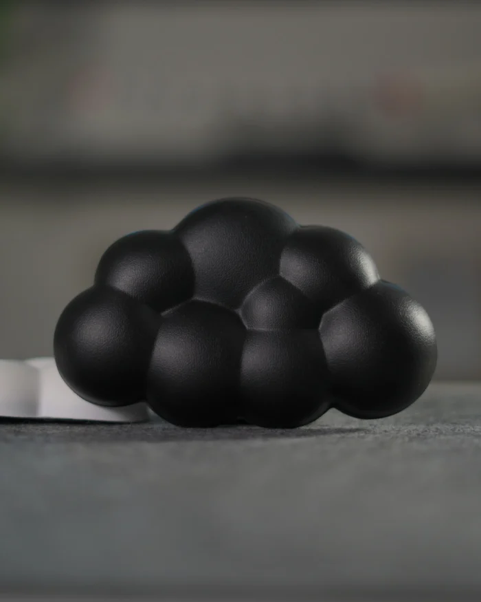 Black Mouse Wrist Pad - Image 1