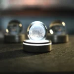 LED Base Crystal Ball - Moon