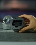 ⁦LED Base Crystal Ball - Moon⁩ - الصورة ⁦2⁩