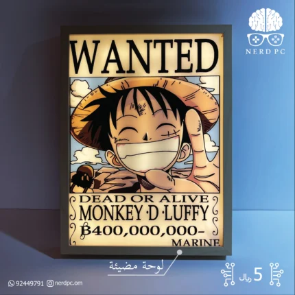 Light Painting Luffy