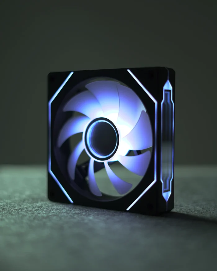 Black Infinity RGB PC Fan - Image 1