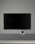 ⁦White Single Hydraulic Monitor Stand⁩ - الصورة ⁦4⁩