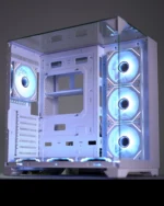 White Skyline ATX PC Case +7 Fans