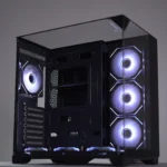 Black Skyline ATX PC Case + 7 fans