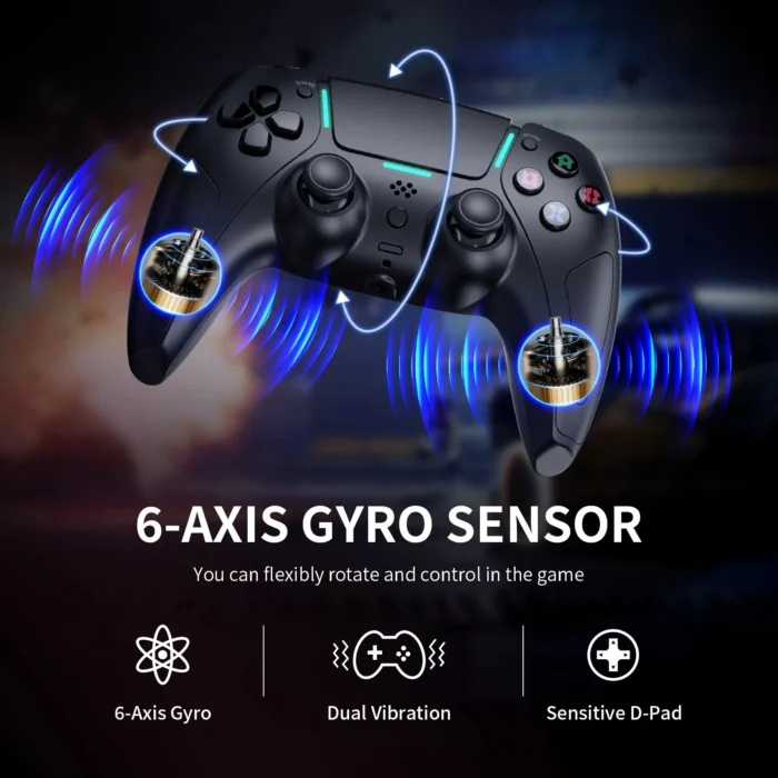 P5148 Black Controllers- PS5 and PC - Image 2