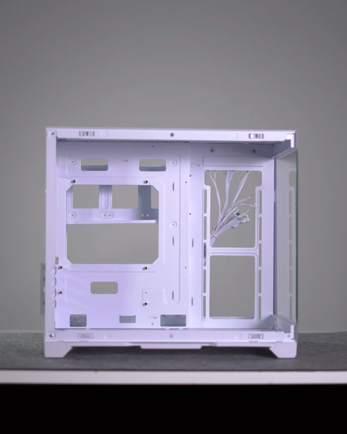White Lone Warrior M-ATX PC Case - Image 9