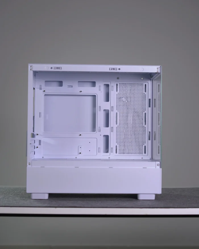 White Xuanwu PRO M-ATX PC Case + 6 Fans - Image 3