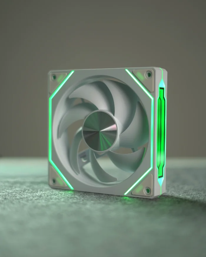 White Infinity PC Fan - Image 5