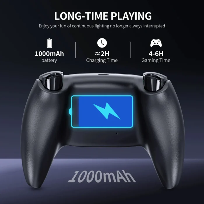 P5148 Black Controllers- PS5 and PC - Image 3