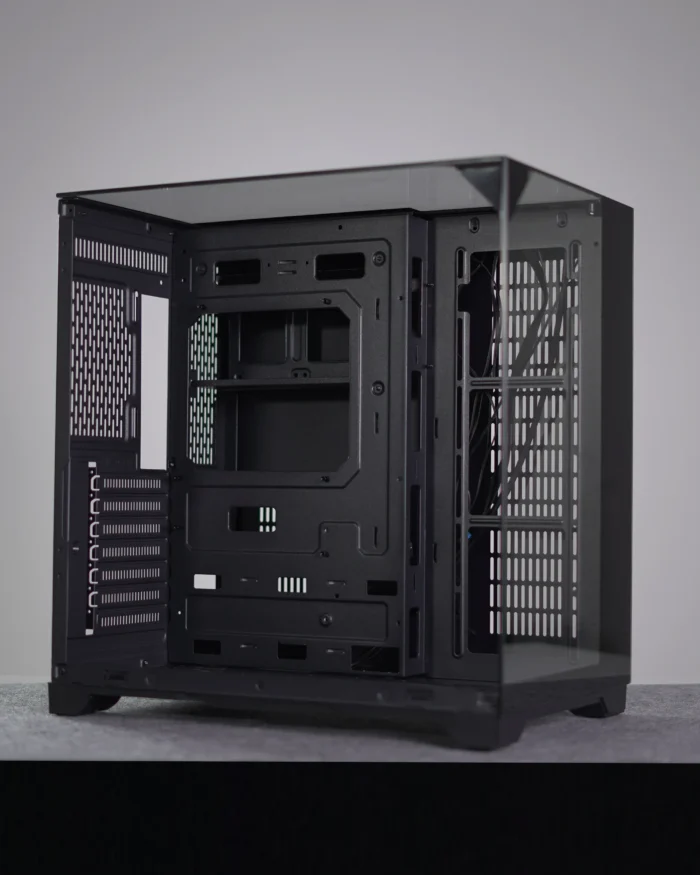 ⁦Black Skyline ATX PC Case⁩ - الصورة ⁦1⁩