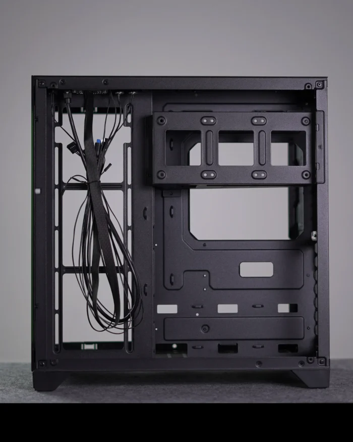 Black Lone Warrior PLUS ATX PC Case + 7 Fans - Image 6