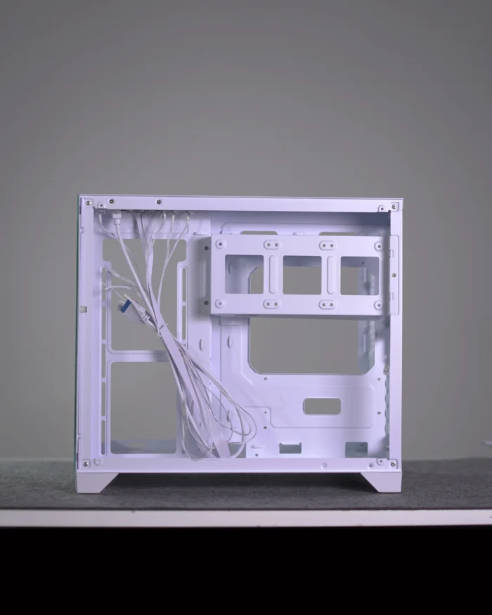 White Lone Warrior M-ATX PC Case - Image 8