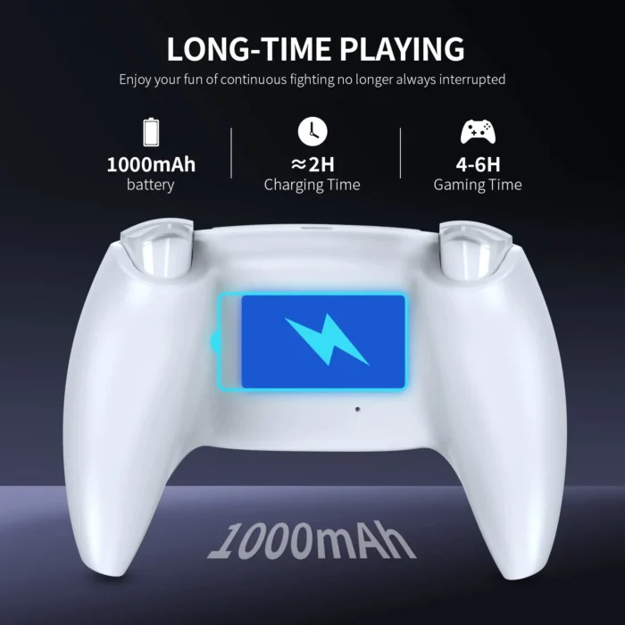 P5148 White Controllers- PS5 and PC - Image 5