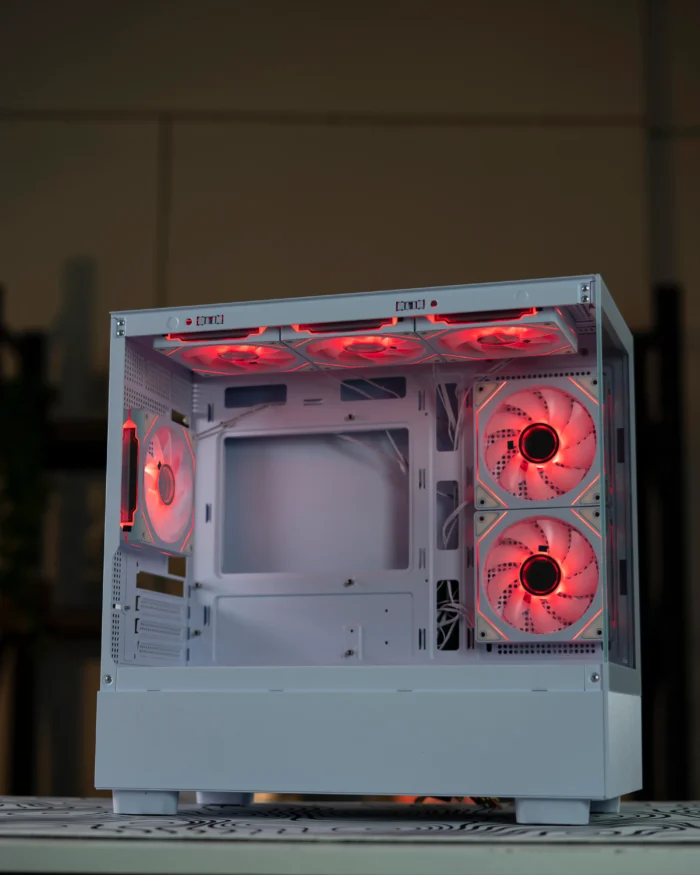 White Xuanwu PRO M-ATX PC Case - Image 3