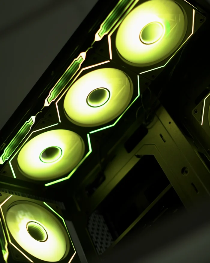 Black Lone Warrior M-ATX PC Case - Image 4