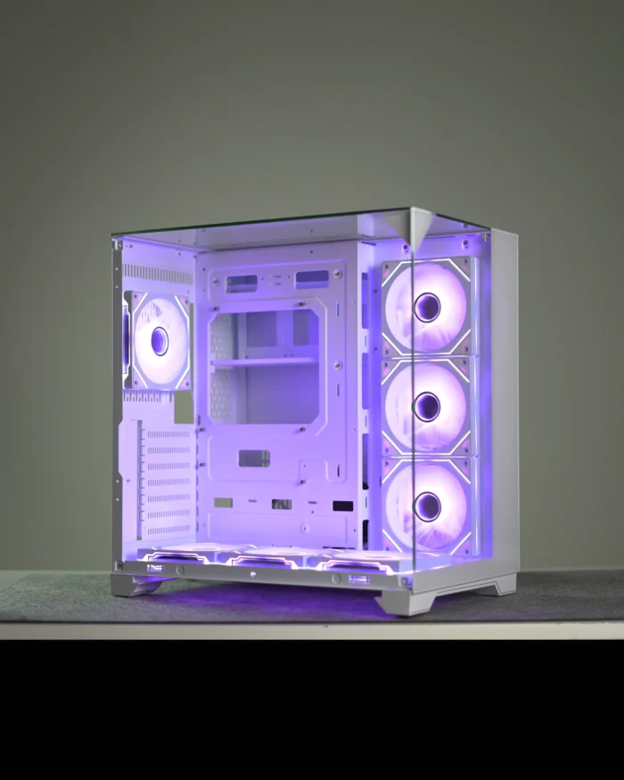 White Infinity RGB PC Fan - Image 7