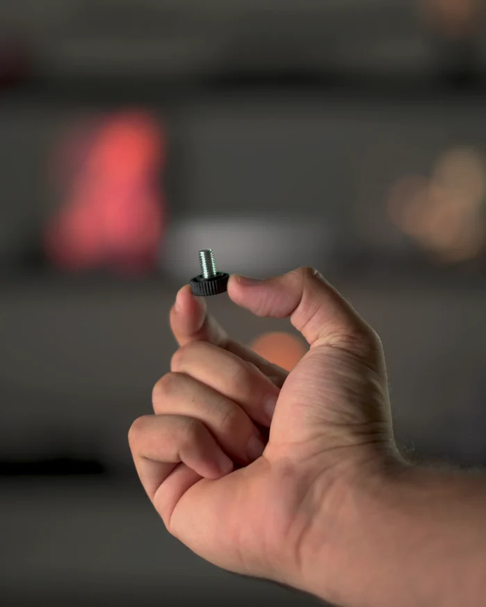 Black Single Hydraulic Monitor Stand - Image 7