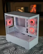 White Xuanwu PRO M-ATX PC Case + 6 Fans - Image 7
