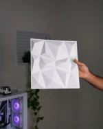 White Crystal 3D Wall Panel, 30x30cm - Image 3