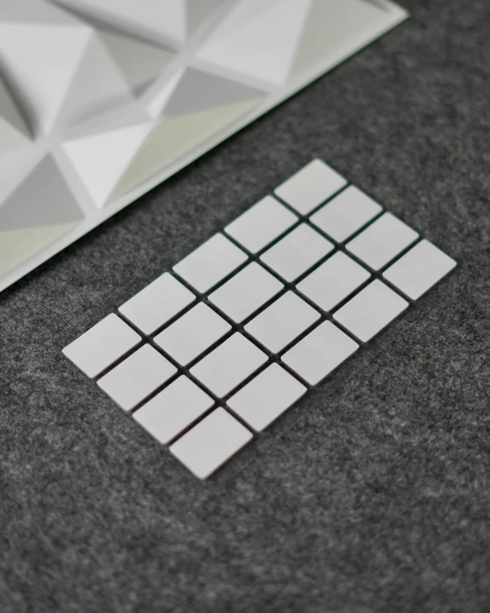 White Crystal 3D Wall Panel, 30x30cm - Image 5